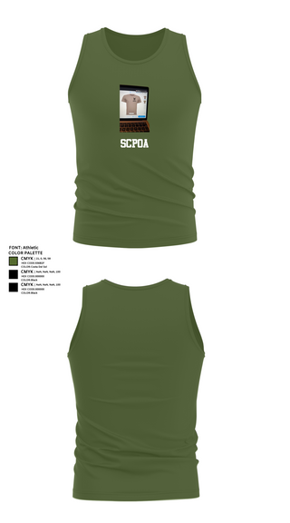 Tank Top, SCPOA, , Teamtime, Team time, sublimation, custom sports apparel, team uniforms, spirit wear, spiritwear, sports uniforms, custom shirts, team store, custom team store, fundraiser sports, apparel fundraiser