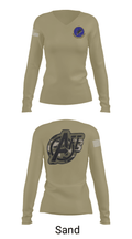 509 OSS 20473594 Women's Long Sleeve V-neck Shirt - 97