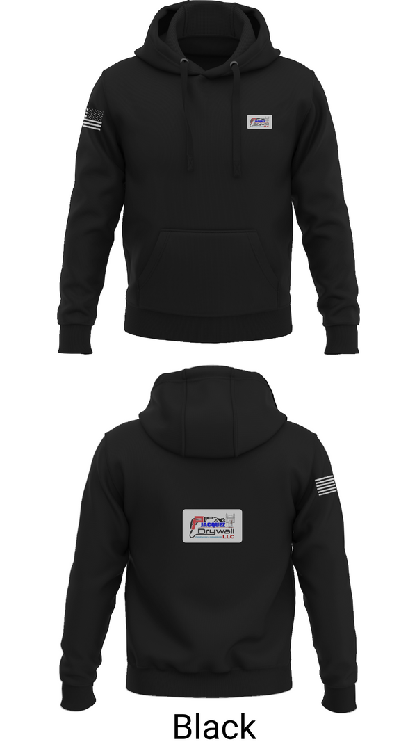Hoodie, Jacquez Drywall llc, , Teamtime, Team time, sublimation, custom sports apparel, team uniforms, spirit wear, spiritwear, sports uniforms, custom shirts, team store, custom team store, fundraiser sports, apparel fundraiser