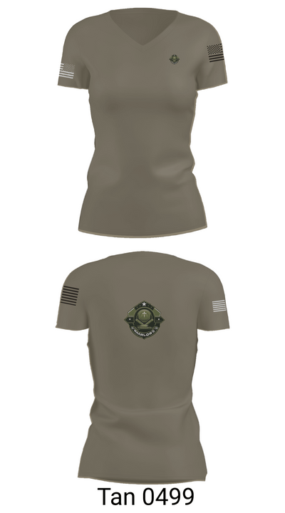 DTRP 1/11ACR WARLORDS 85109103 Women's Short Sleeve V-neck Shirt - 68