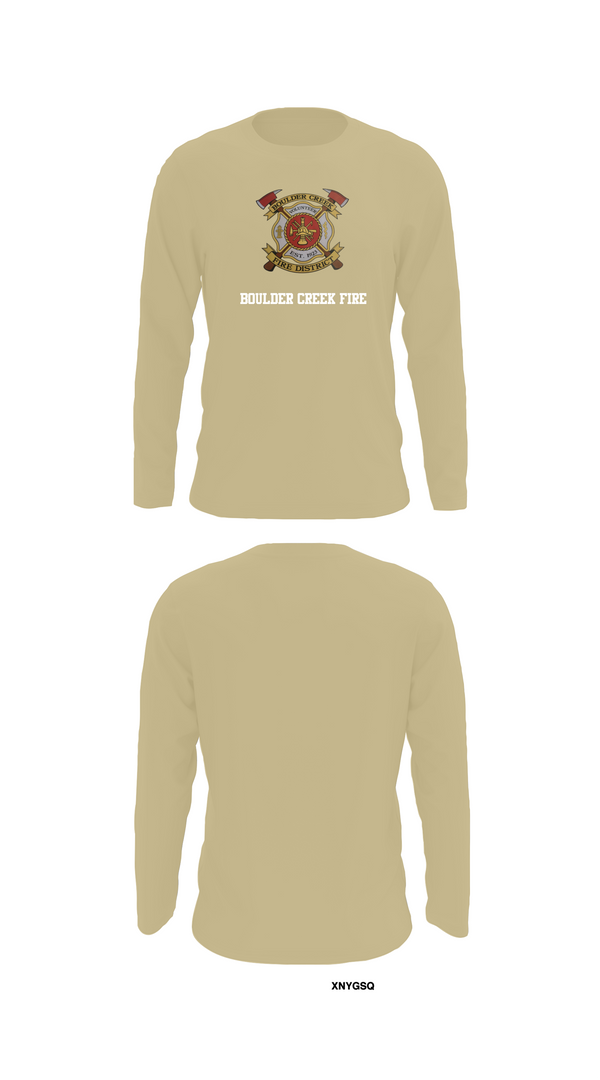 Long Sleeve Performance Shirt, Boulder creek fire, , Teamtime, Team time, sublimation, custom sports apparel, team uniforms, spirit wear, spiritwear, sports uniforms, custom shirts, team store, custom team store, fundraiser sports, apparel fundraiser