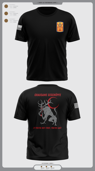 Short Sleeve Performance Shirt, Bravo 1-57 ADAR, Army, Teamtime, Team time, sublimation, custom sports apparel, team uniforms, spirit wear, spiritwear, sports uniforms, custom shirts, team store, custom team store, fundraiser sports, apparel fundraiser