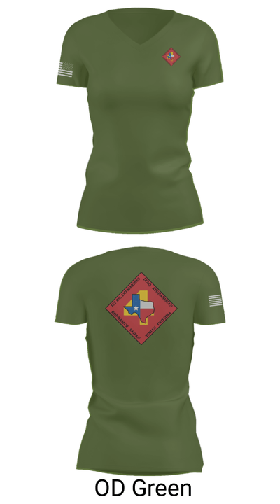 Bravo Bastards 65129777 Women's Short Sleeve V-neck Shirt - 48