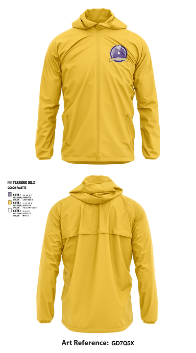 Amsterdam High School Volleyball 89487268 Windbreaker - 2