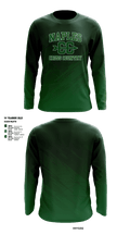 Naples High School Cross Country 74309602 Long Sleeve Performance Shirt - 1