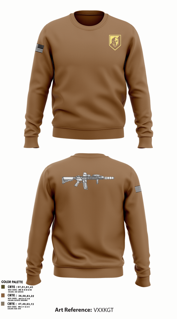 Crew Neck Sweatshirt, Miami shooting, Space Force, Teamtime, Team time, sublimation, custom sports apparel, team uniforms, spirit wear, spiritwear, sports uniforms, custom shirts, team store, custom team store, fundraiser sports, apparel fundraiser