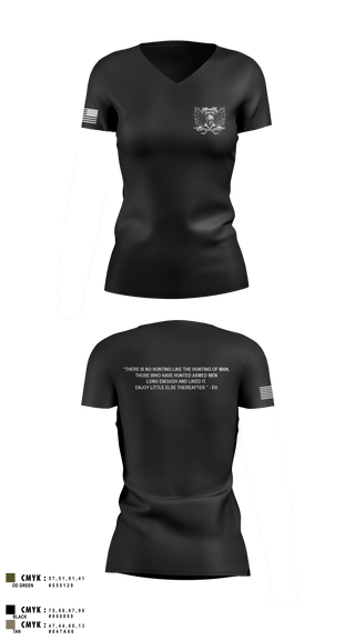 Womens Short Sleeve Vneck Shirt, Denver Police Fugitive Unit, Police, Teamtime, Team time, sublimation, custom sports apparel, team uniforms, spirit wear, spiritwear, sports uniforms, custom shirts, team store, custom team store, fundraiser sports, apparel fundraiser