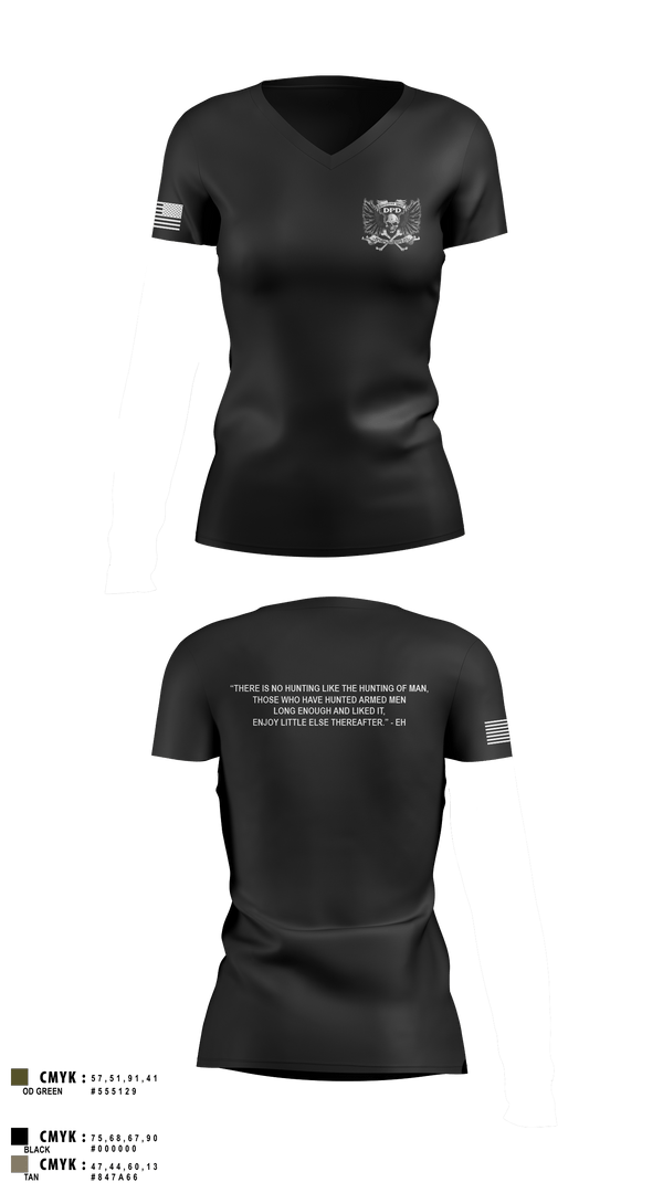Womens Short Sleeve Vneck Shirt, Denver Police Fugitive Unit, Police, Teamtime, Team time, sublimation, custom sports apparel, team uniforms, spirit wear, spiritwear, sports uniforms, custom shirts, team store, custom team store, fundraiser sports, apparel fundraiser