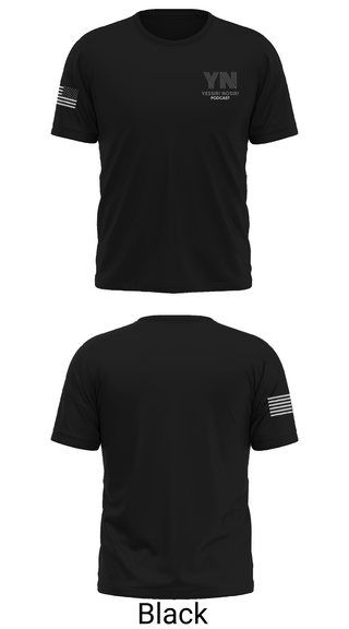 Short Sleeve Performance Shirt, YESSIR NOSIR PODCAST, , Teamtime, Team time, sublimation, custom sports apparel, team uniforms, spirit wear, spiritwear, sports uniforms, custom shirts, team store, custom team store, fundraiser sports, apparel fundraiser