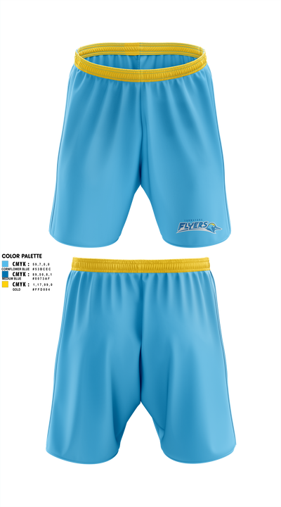 Turnstone Flyers 80894629 Athletic Shorts With Pockets - 1 (1)