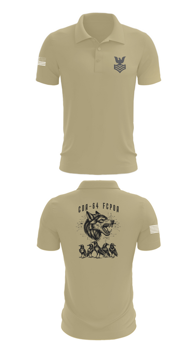 CDA 64 12212221 Short Sleeve Performance Polo - 83