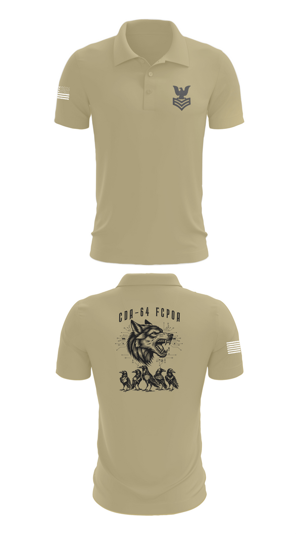 Short Sleeve Performance Polo, CDA 64, Navy, Teamtime, Team time, sublimation, custom sports apparel, team uniforms, spirit wear, spiritwear, sports uniforms, custom shirts, team store, custom team store, fundraiser sports, apparel fundraiser