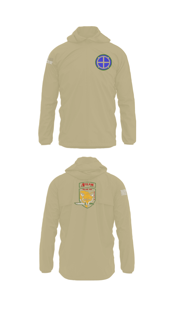 Windbreaker, A co 935th ASB 3rd Platoon, National Guard, Teamtime, Team time, sublimation, custom sports apparel, team uniforms, spirit wear, spiritwear, sports uniforms, custom shirts, team store, custom team store, fundraiser sports, apparel fundraiser