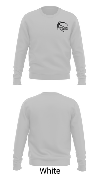 Crew Neck Sweatshirt, Northern Heights High School Basketball, Men's Basketball, Teamtime, Team time, sublimation, custom sports apparel, team uniforms, spirit wear, spiritwear, sports uniforms, custom shirts, team store, custom team store, fundraiser sports, apparel fundraiser