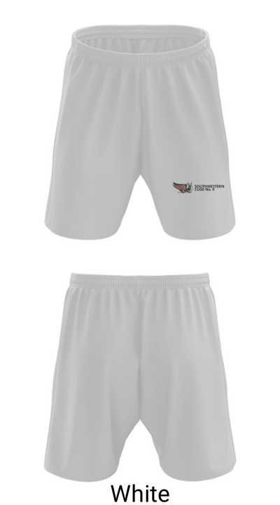 Southwestern High School 45571017 Athletic Shorts With Pockets - 1