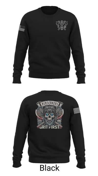 Baker 3-509th 3rd Plt 1st squad 60073036 Crew Neck Sweatshirt - 25