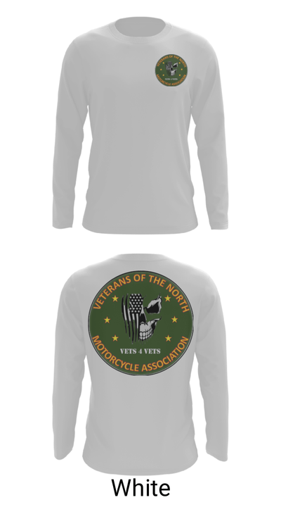 Veterans of the North 96790604 Long Sleeve Performance Shirt - 4