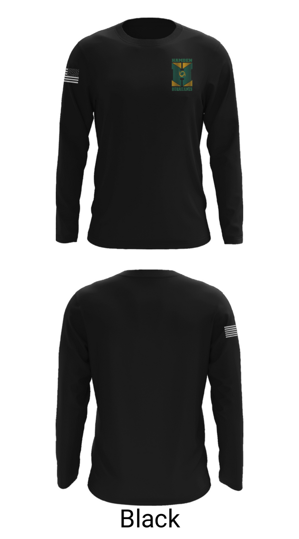 Long Sleeve Performance Shirt, Hamden Fathers Football & Cheerleading Association, Football, Teamtime, Team time, sublimation, custom sports apparel, team uniforms, spirit wear, spiritwear, sports uniforms, custom shirts, team store, custom team store, fundraiser sports, apparel fundraiser