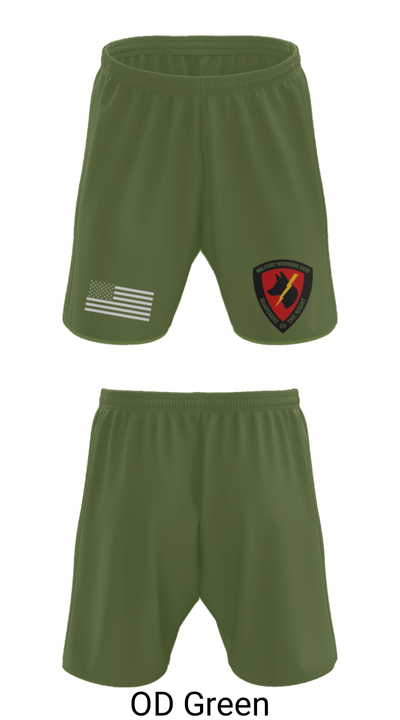 Naval Base Kitsap K9 Unit 4831099 Athletic Shorts With Pockets - 47