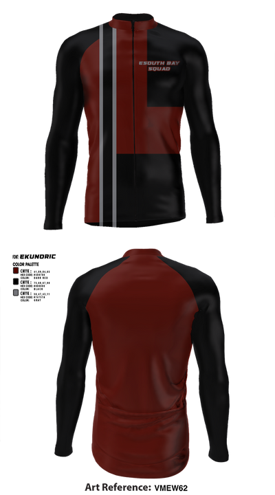 South Bay Squad 81164843 Long Sleeve Performance Shirt 1