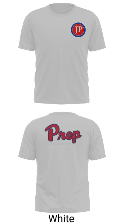 Jackson Preparatory School Swimming 57912925 Old School Cotton Feel Shirt - 10