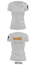 Shine garage 4wd 56670652 Women's Short Sleeve V-neck Shirt - 19