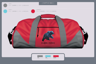 Duffle Bag, 486th/574th, , Teamtime, Team time, sublimation, custom sports apparel, team uniforms, spirit wear, spiritwear, sports uniforms, custom shirts, team store, custom team store, fundraiser sports, apparel fundraiser