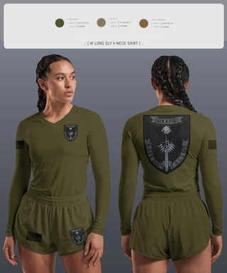 Womens Long Sleeve Vneck Shirt 1, Brockport freedom eagles, , Teamtime, Team time, sublimation, custom sports apparel, team uniforms, spirit wear, spiritwear, sports uniforms, custom shirts, team store, custom team store, fundraiser sports, apparel fundraiser