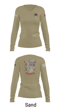Dirty Deuce 1357112 Women's Long Sleeve V-neck Shirt - 97