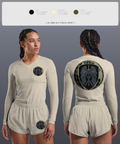 Overwatch Defense International 38447114 Women's Long Sleeve V-neck Shirt - 2