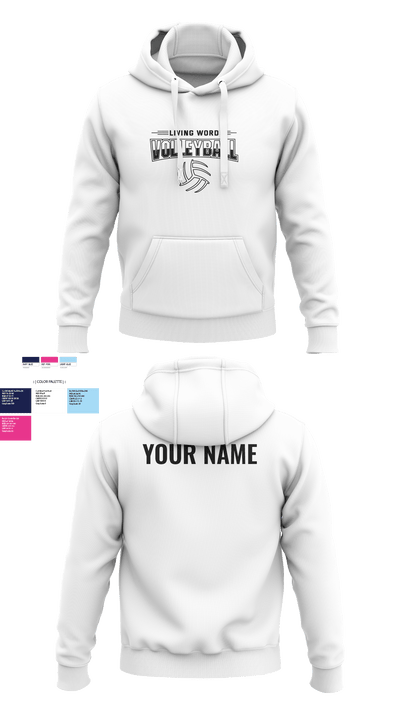 Living Word Academy Volleyball 38101646 Hoodie - 6