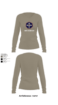 909th HR Company 6800651 Women's Long Sleeve V-neck Shirt - 62
