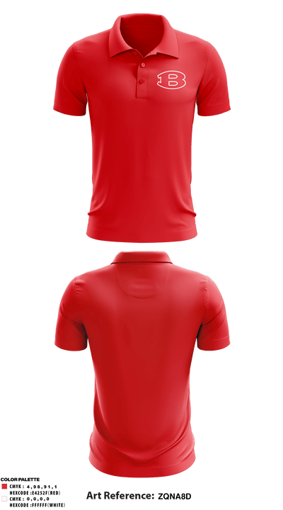 Belton High School Basketball 90350512 Short Sleeve Performance Polo - 63