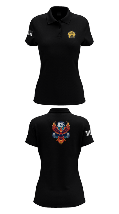 Phoenix H2F 94523826 Women's Short Sleeve Performance Polo  - 35