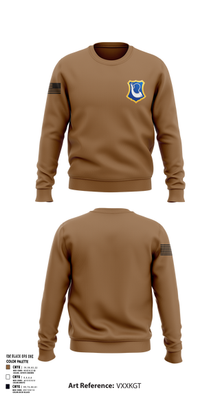 Crew Neck Sweatshirt, C-Co. 1-181st, National Guard, Teamtime, Team time, sublimation, custom sports apparel, team uniforms, spirit wear, spiritwear, sports uniforms, custom shirts, team store, custom team store, fundraiser sports, apparel fundraiser