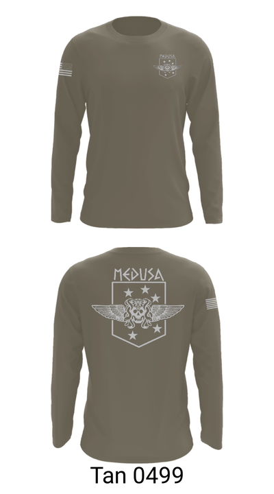 2D Marine Raider Battalion 793595 Long Sleeve Performance Shirt - 66