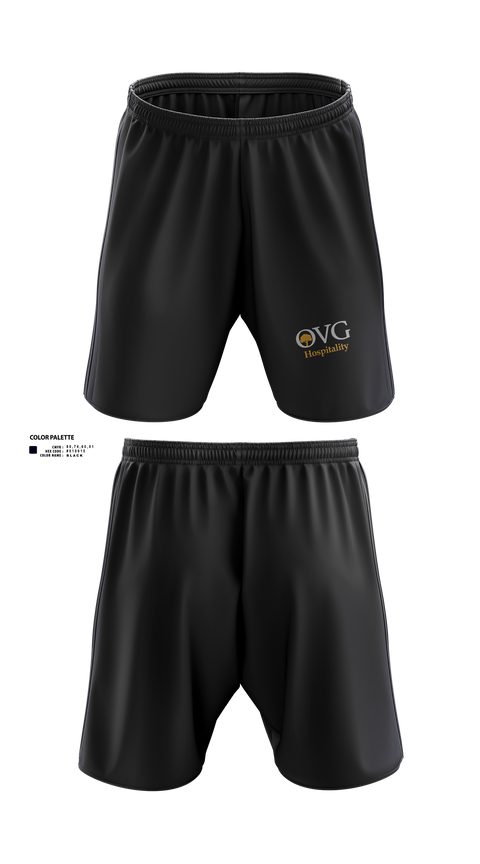 Athletic Shorts With Pockets, OVG Hospitality, , Teamtime, Team time, sublimation, custom sports apparel, team uniforms, spirit wear, spiritwear, sports uniforms, custom shirts, team store, custom team store, fundraiser sports, apparel fundraiser