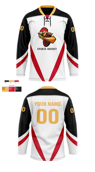 Hockey Jersey, Sparta Youth Hockey, Spirit Store, Teamtime, Team time, sublimation, custom sports apparel, team uniforms, spirit wear, spiritwear, sports uniforms, custom shirts, team store, custom team store, fundraiser sports, apparel fundraiser