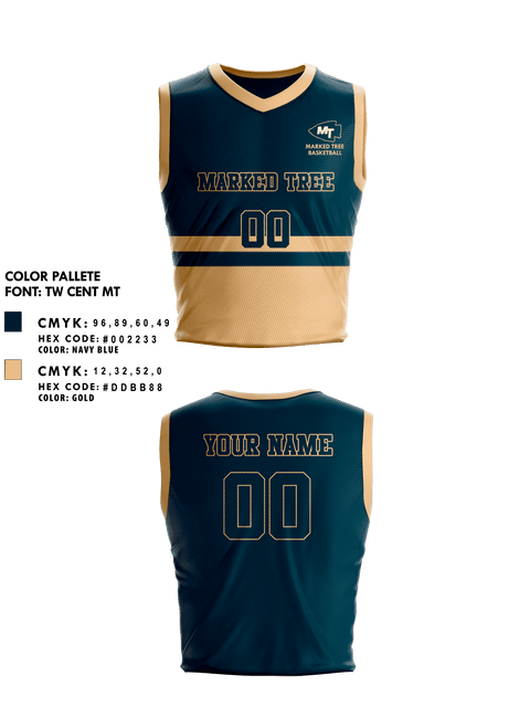 Mens Basketball Jersey, Marked Tree High School Basketball, Men's Basketball, Teamtime, Team time, sublimation, custom sports apparel, team uniforms, spirit wear, spiritwear, sports uniforms, custom shirts, team store, custom team store, fundraiser sports, apparel fundraiser