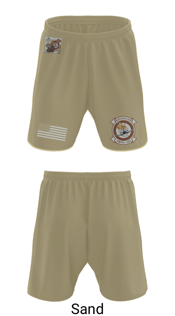 Athletic Shorts With Pockets, VMFA-323, Marines, Teamtime, Team time, sublimation, custom sports apparel, team uniforms, spirit wear, spiritwear, sports uniforms, custom shirts, team store, custom team store, fundraiser sports, apparel fundraiser