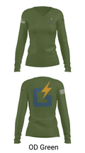 Georgia transformerGeorgia transformer 83211310 Women's Long Sleeve V-neck Shirt - 54