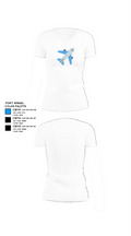 WHOOPTY ELITE 37261810 Women's Short Sleeve V-neck Shirt - 18
