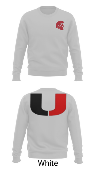 Crew Neck Sweatshirt, Union High School Football, Football, Teamtime, Team time, sublimation, custom sports apparel, team uniforms, spirit wear, spiritwear, sports uniforms, custom shirts, team store, custom team store, fundraiser sports, apparel fundraiser
