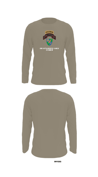 Long Sleeve Performance Shirt, 2nd Battalion 75th Ranger Regiment, , Teamtime, Team time, sublimation, custom sports apparel, team uniforms, spirit wear, spiritwear, sports uniforms, custom shirts, team store, custom team store, fundraiser sports, apparel fundraiser