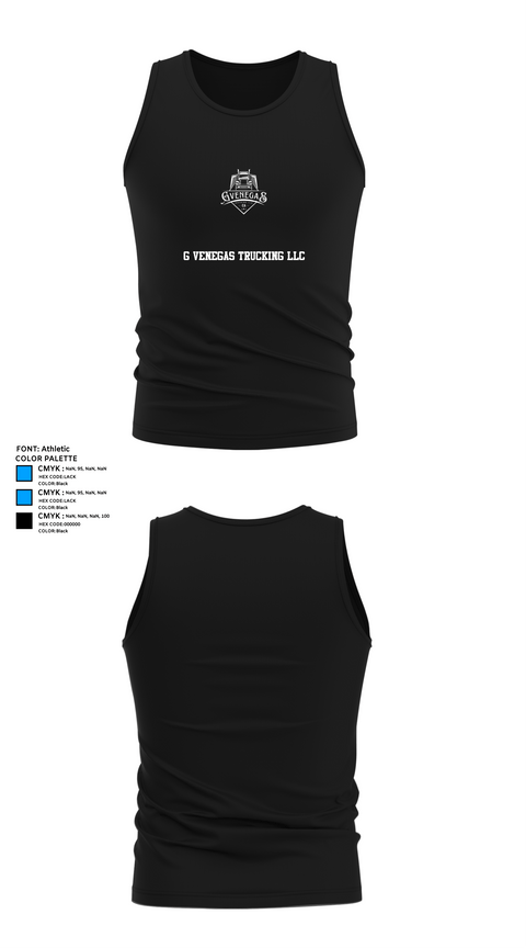 Tank Top, G Venegas Trucking LLC, , Teamtime, Team time, sublimation, custom sports apparel, team uniforms, spirit wear, spiritwear, sports uniforms, custom shirts, team store, custom team store, fundraiser sports, apparel fundraiser