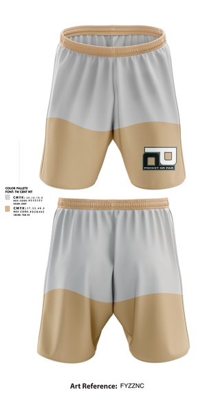 Athletic Shorts With Pockets, Pocket or Par, , Teamtime, Team time, sublimation, custom sports apparel, team uniforms, spirit wear, spiritwear, sports uniforms, custom shirts, team store, custom team store, fundraiser sports, apparel fundraiser