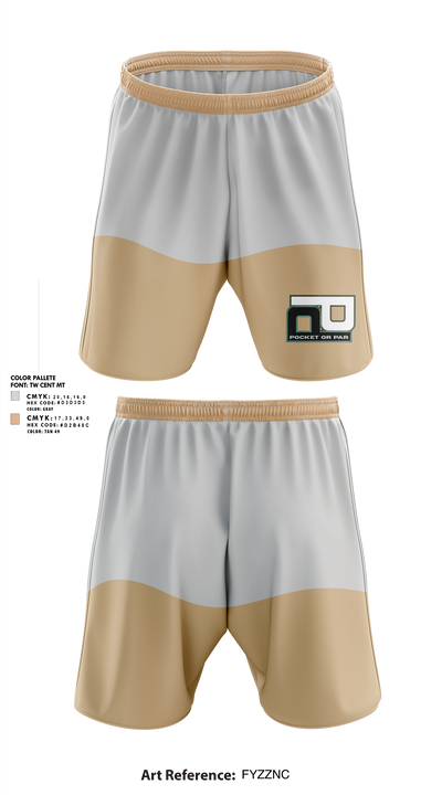 Pocket or Par 7652109 Athletic Shorts With Pockets - 1
