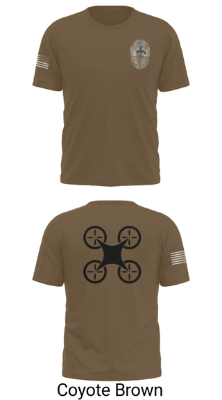 Old School Cotton Feel Shirt, UAS Pilot, Police, Teamtime, Team time, sublimation, custom sports apparel, team uniforms, spirit wear, spiritwear, sports uniforms, custom shirts, team store, custom team store, fundraiser sports, apparel fundraiser
