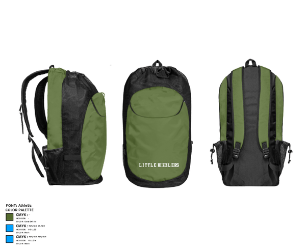 Gear Bag, Little rizzlers, Wrestling, Teamtime, Team time, sublimation, custom sports apparel, team uniforms, spirit wear, spiritwear, sports uniforms, custom shirts, team store, custom team store, fundraiser sports, apparel fundraiser