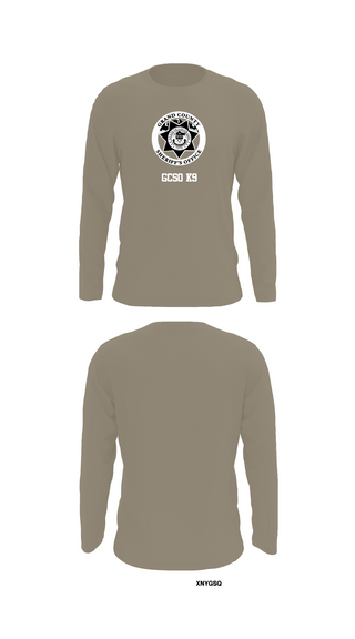 Long Sleeve Performance Shirt, GCSO K9, , Teamtime, Team time, sublimation, custom sports apparel, team uniforms, spirit wear, spiritwear, sports uniforms, custom shirts, team store, custom team store, fundraiser sports, apparel fundraiser